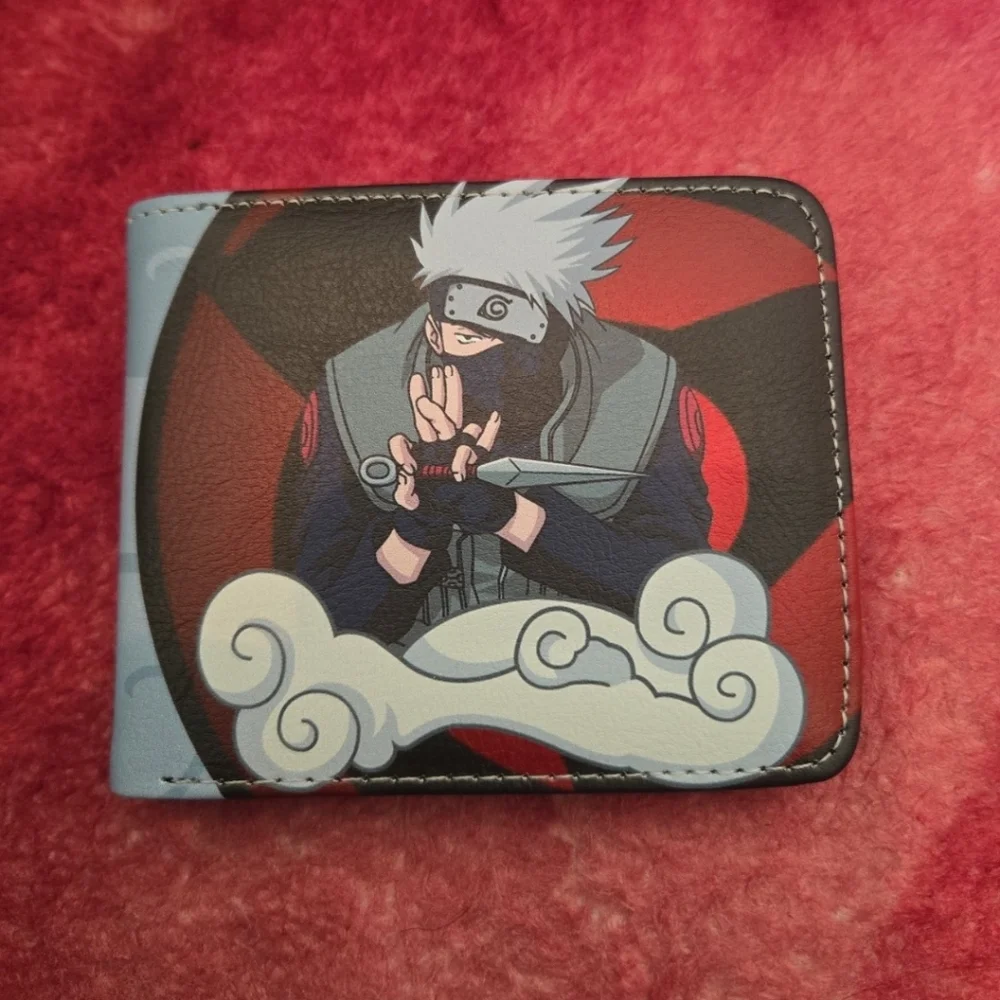 New Naruto Kakashi Anime Manga Leather Wallet